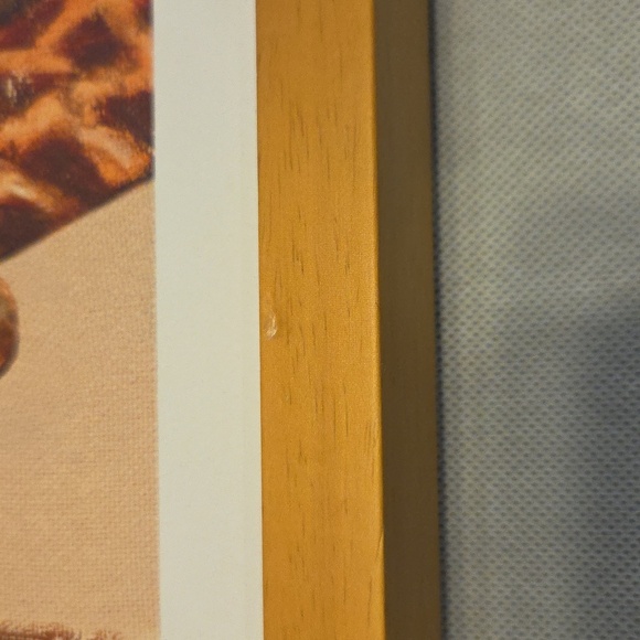 Giraffe Art Print in Wooden Frame - Picture 4 of 8